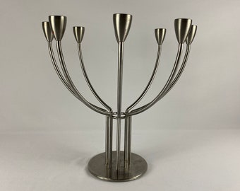 Ikea candle holder, design by K. Hagberg and M. Hagberg for IKEA Sweden, Beautiful Candelabra from the early 2000's