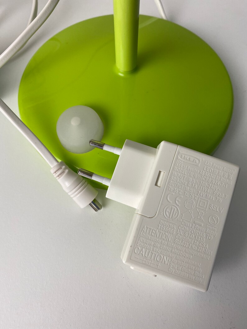 Ikea Skojig green clouds table lamp, desk lamp, night light, 110/230 Volt, US VERSION image 10