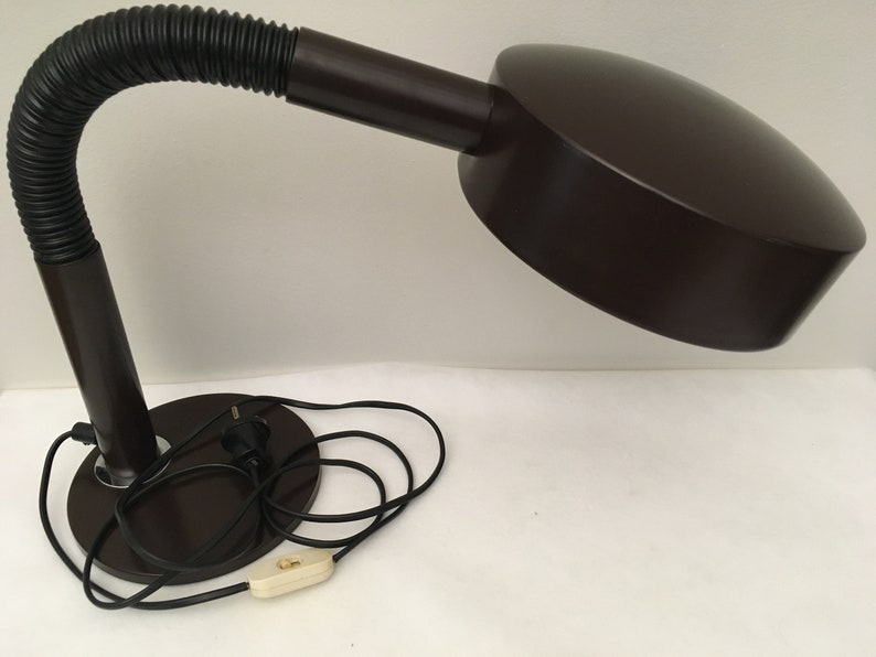 Large vintage retro table / desk lamp designed by Dutch Hala in the 1960s 1970s afbeelding 9