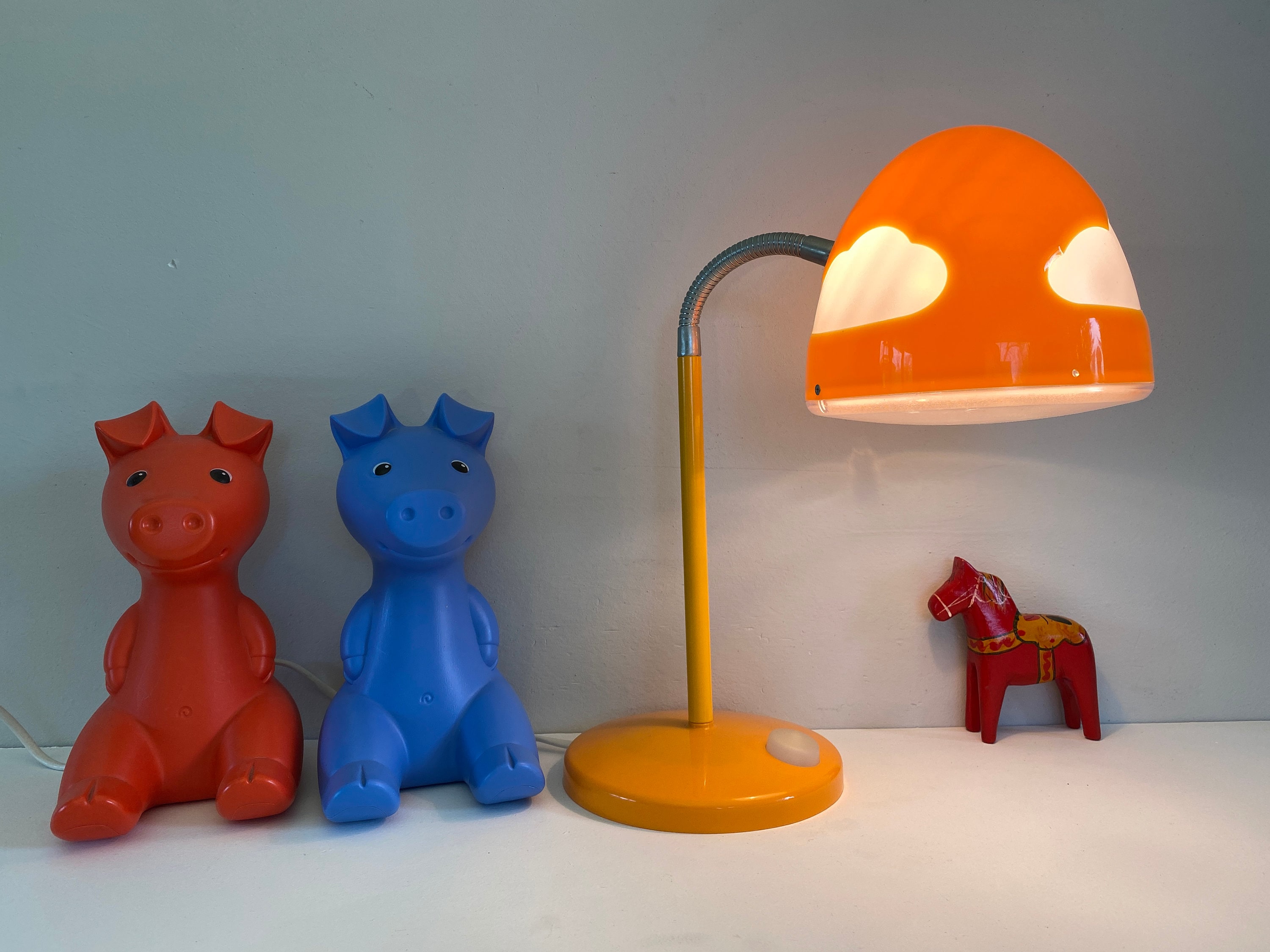 Ikea Skojig Orange Clouds Desk Lamp Table Lamp Night Light - Etsy