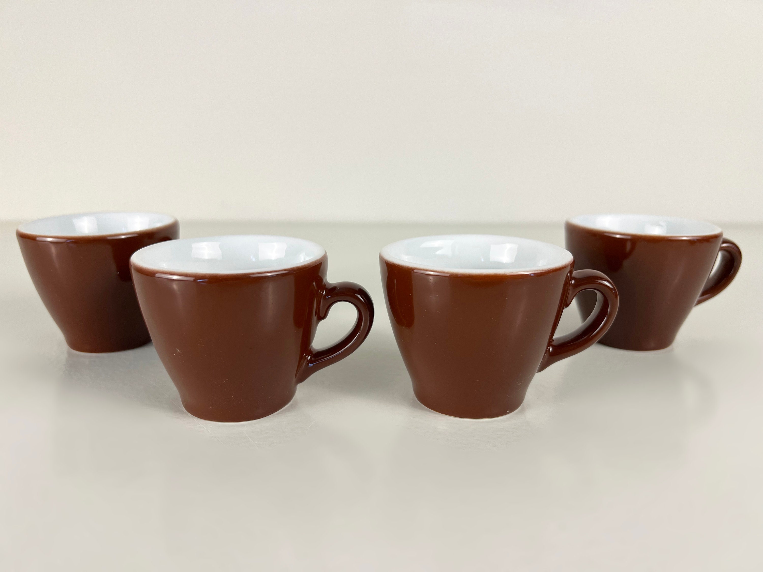 Eparé 2 oz Double Wall Espresso Cups (Set of 4) (Handle)