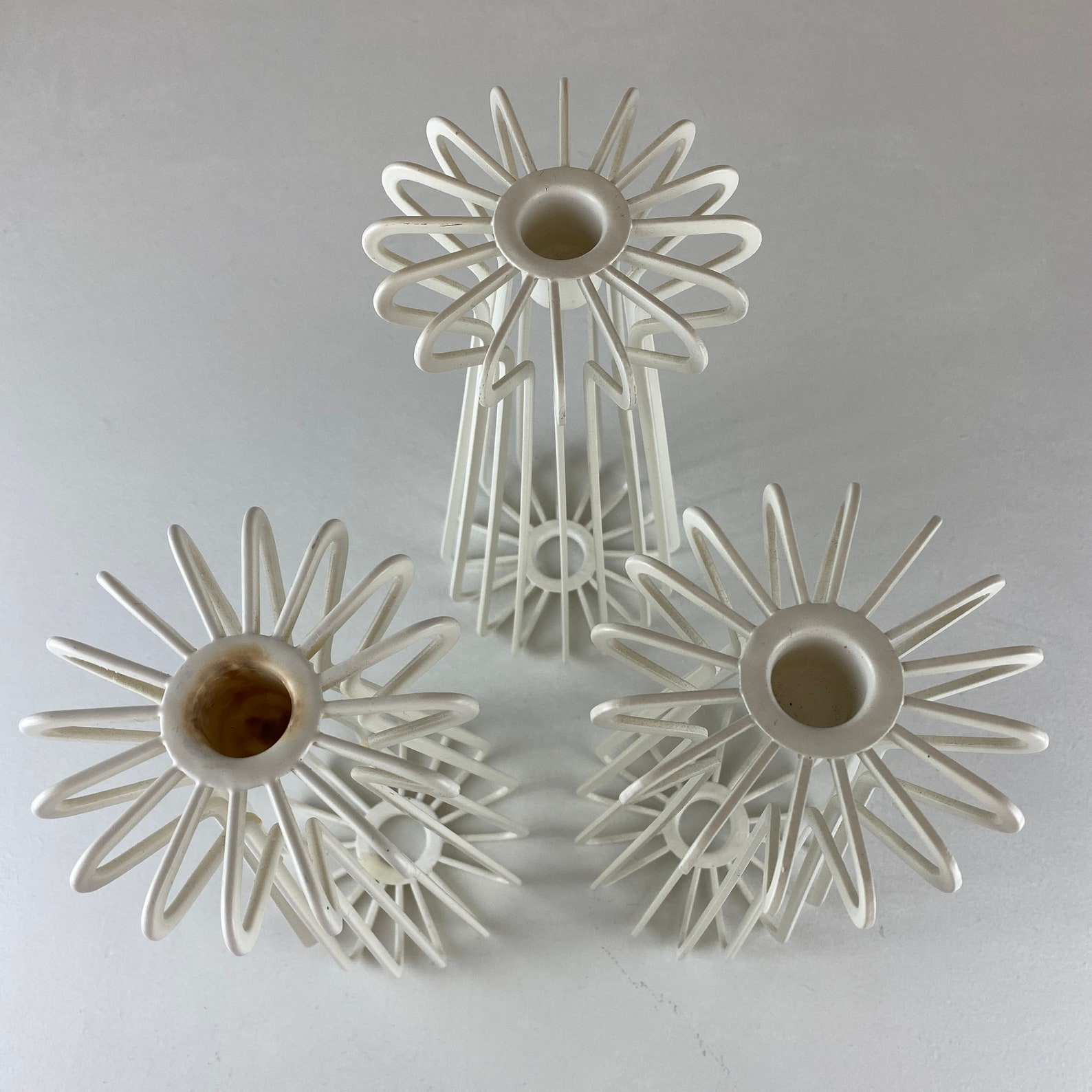 Ehlén Johansson for Ikea Trådig White Candle Sticks Candle Etsy