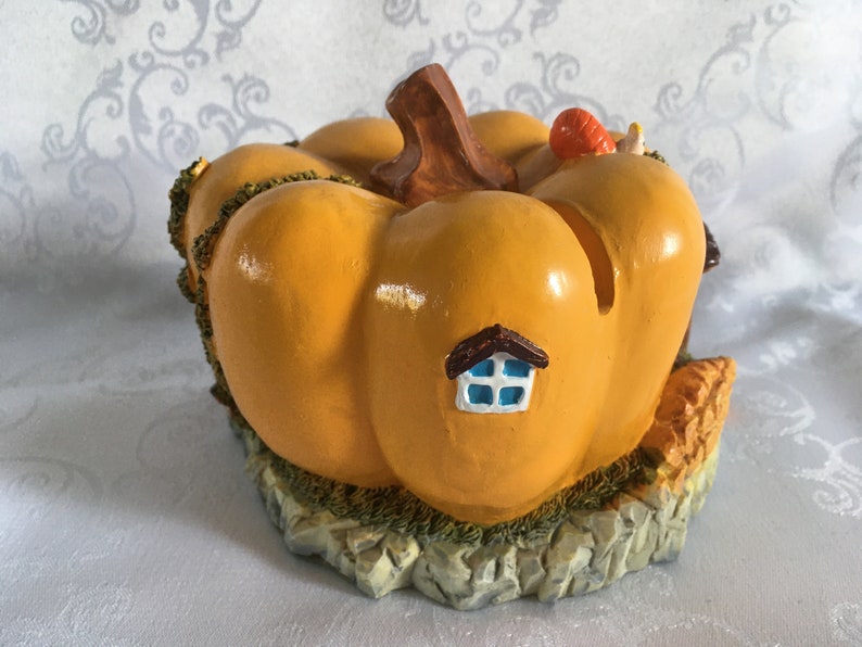 Pumpkin bar house piggy bank pumpkin money box decorated with Etsy