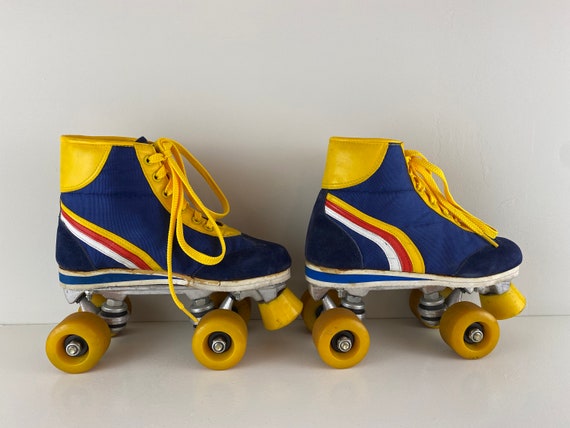 rainbow roller boots