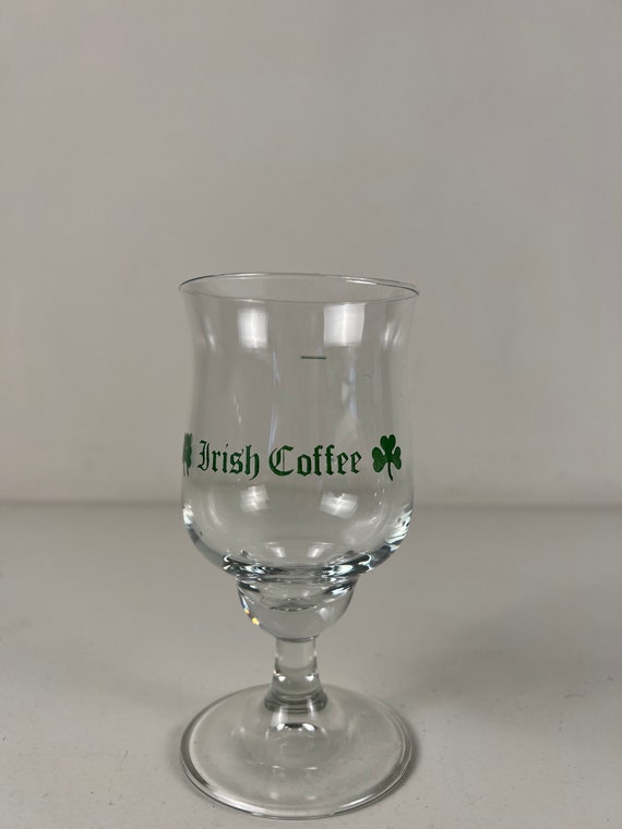 Set of 6 Vintage Irish Coffee Glasses From the 1970s, Durobor
