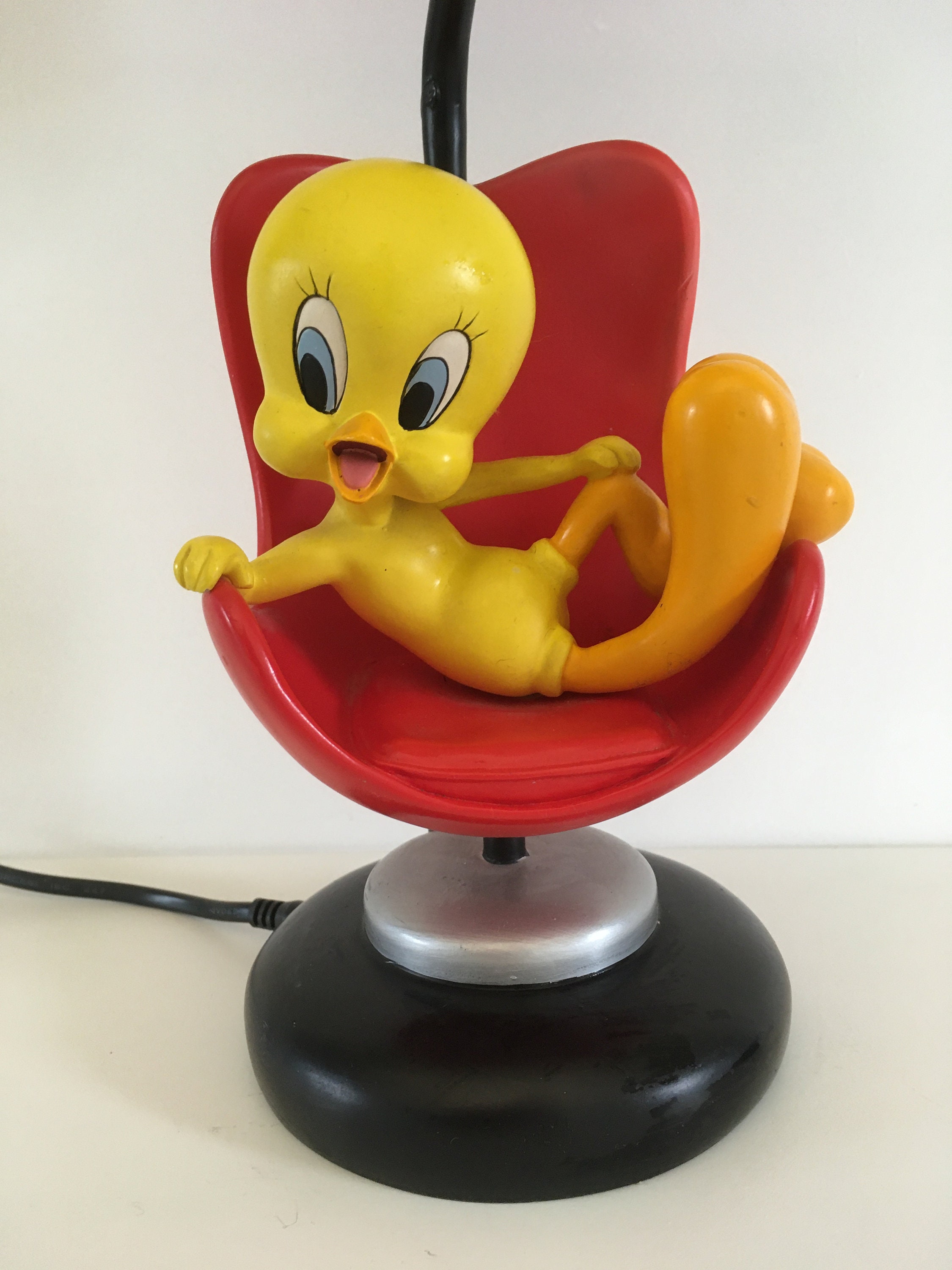 Tweety bird table lamp Looney Tunes Tweety bird desk lamp Etsy