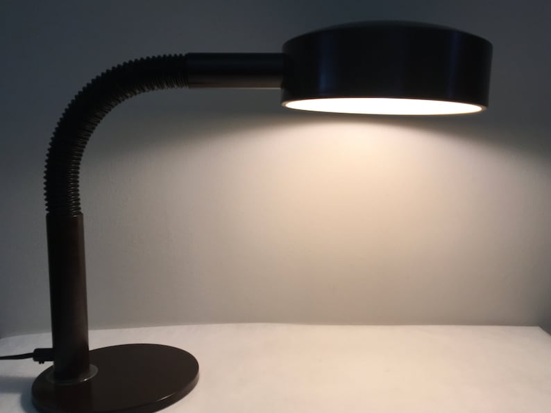 Large vintage retro table / desk lamp designed by Dutch Hala in the 1960s 1970s afbeelding 1