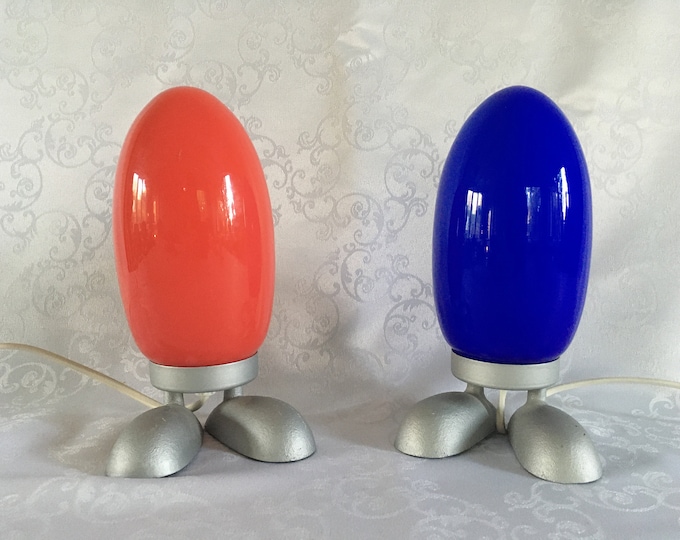 IKEA Dino egg lamp, table lamp, Ikea, Tatsuo Konno Fjorton design 1990's, vintage Ikea night light, Ikea night lamp, child lamp