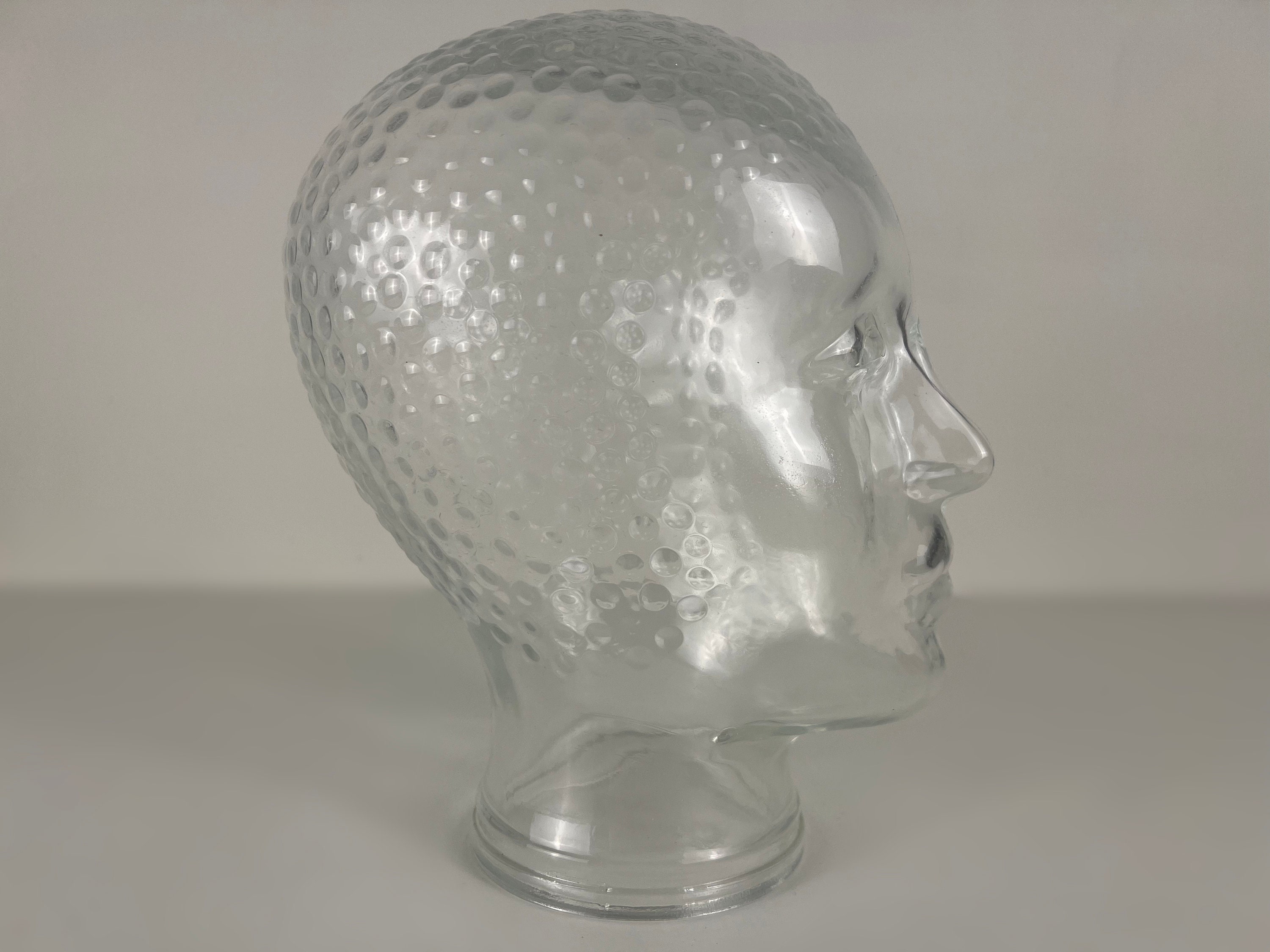 So devastated. Found this 1970's glass mannequin head at goodwill today,  and promptly broke the nose upon arriving home. : r/ThriftStoreHauls
