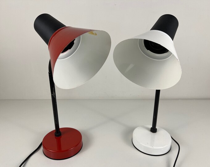 Vintage retro table / desk lamp Massive , Mid Century Modern design, Belgium 1970s