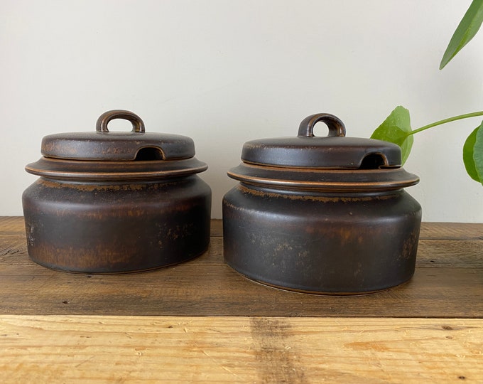 Arabia Ruska Soup Tureen, 60's Ulla Procopé Finnish design, vintage Scandinavian dinner ware