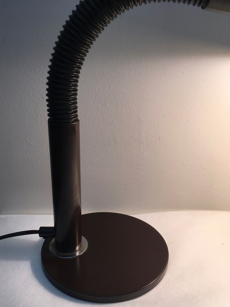 Large vintage retro table / desk lamp designed by Dutch Hala in the 1960s 1970s afbeelding 4