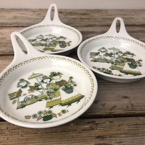 MEDIUM, Serving skillets, pans Turi Design Market for Figgjo Flint Norway, mid century modern design, Scandinavian design 1960&#39;s