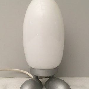 IKEA Dino egg lamp, table lamp, Ikea, Tatsuo Konno Fjorton design 1990's, vintage Ikea night light, Ikea night lamp, child lamp image 7