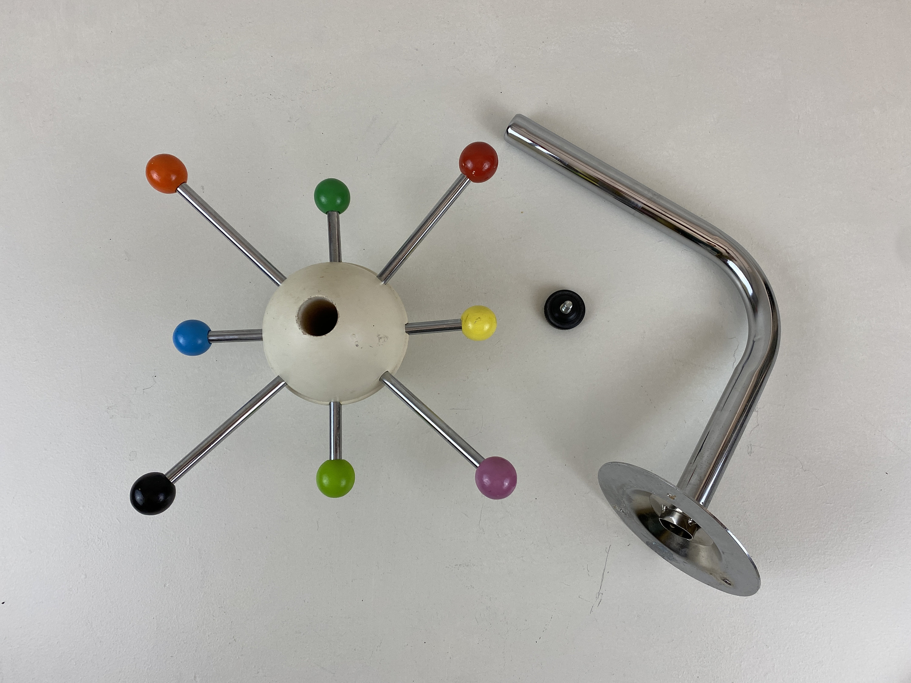 Sputnik atomic coat rack, coat hanger, Osvaldo Borsani collection