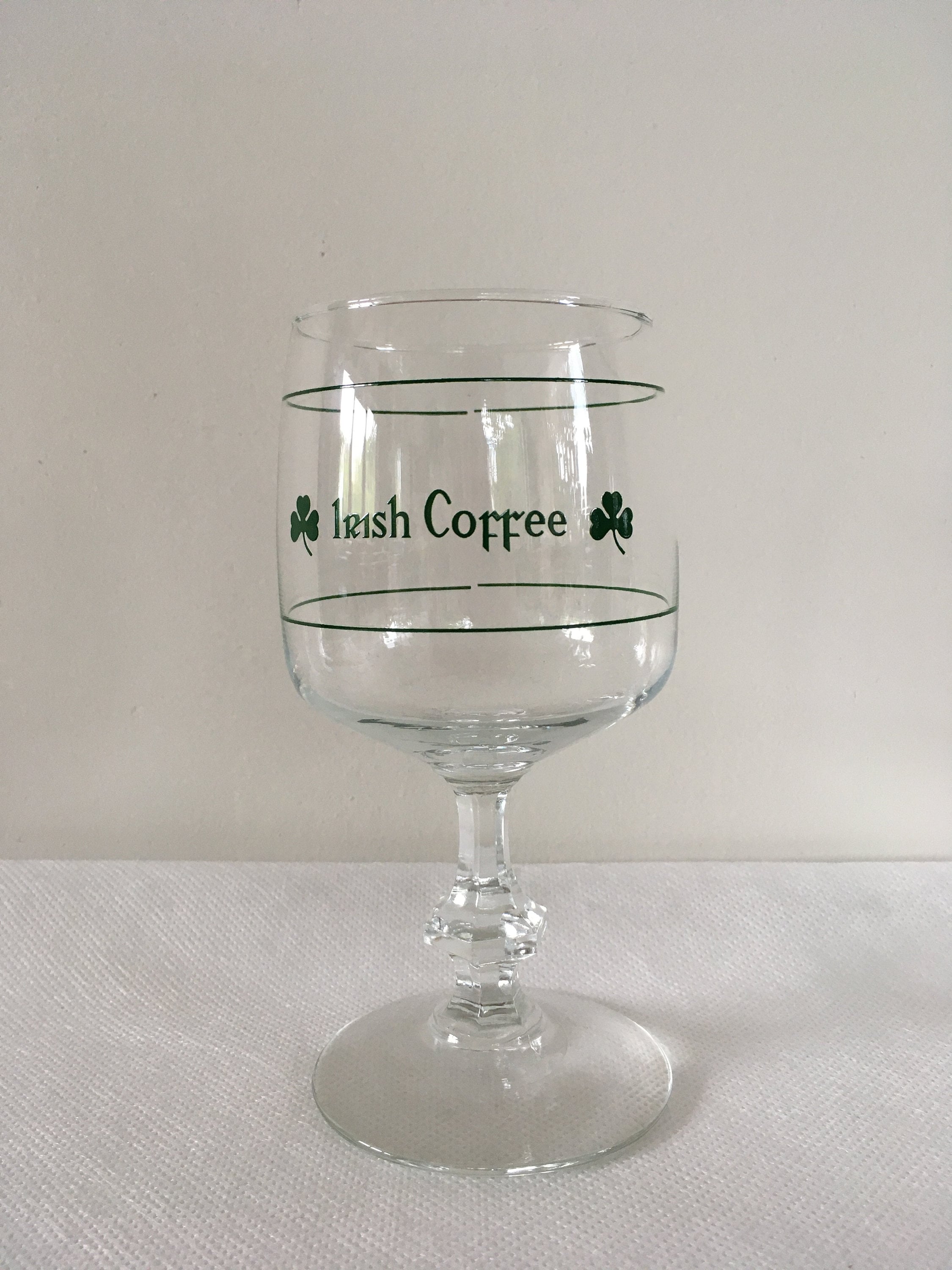 4 vintage Irish coffee glasses from the 70s, Durobor