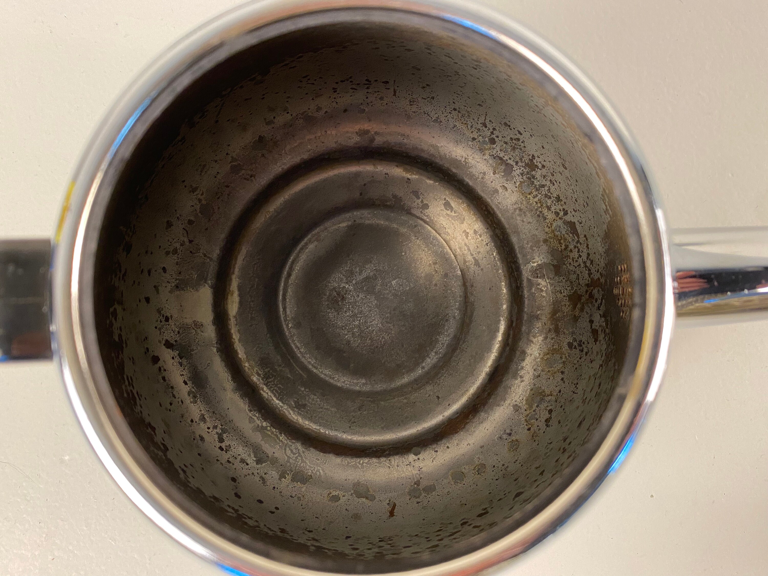 Bredemeijer tea pot, Vintage double walled chrome Bredemeijer Duet