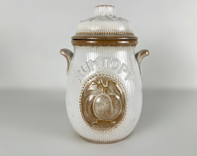 Large vintage ceramic Rumtopf, West Germany 1970s/1980s