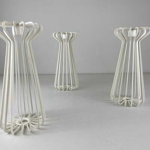 Ehlén Johansson for Ikea Trådig White Candle Sticks Candle Etsy Hong Kong