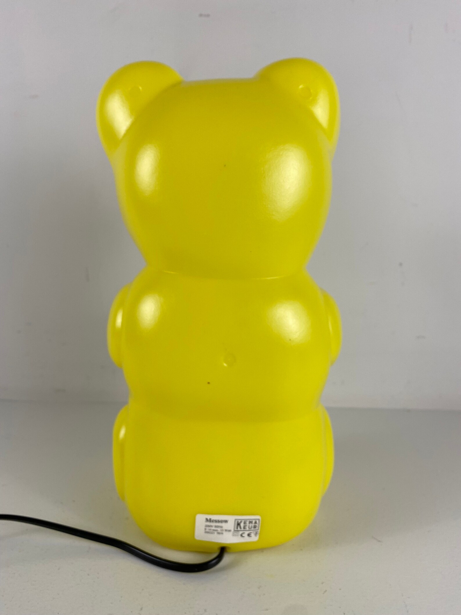 Yellow Bear Lamp Messow Table Lamp POP ART Plastic Bear Etsy