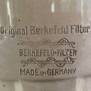 Berkefeld Wasserfilter seltene große deutsche antike | Etsy