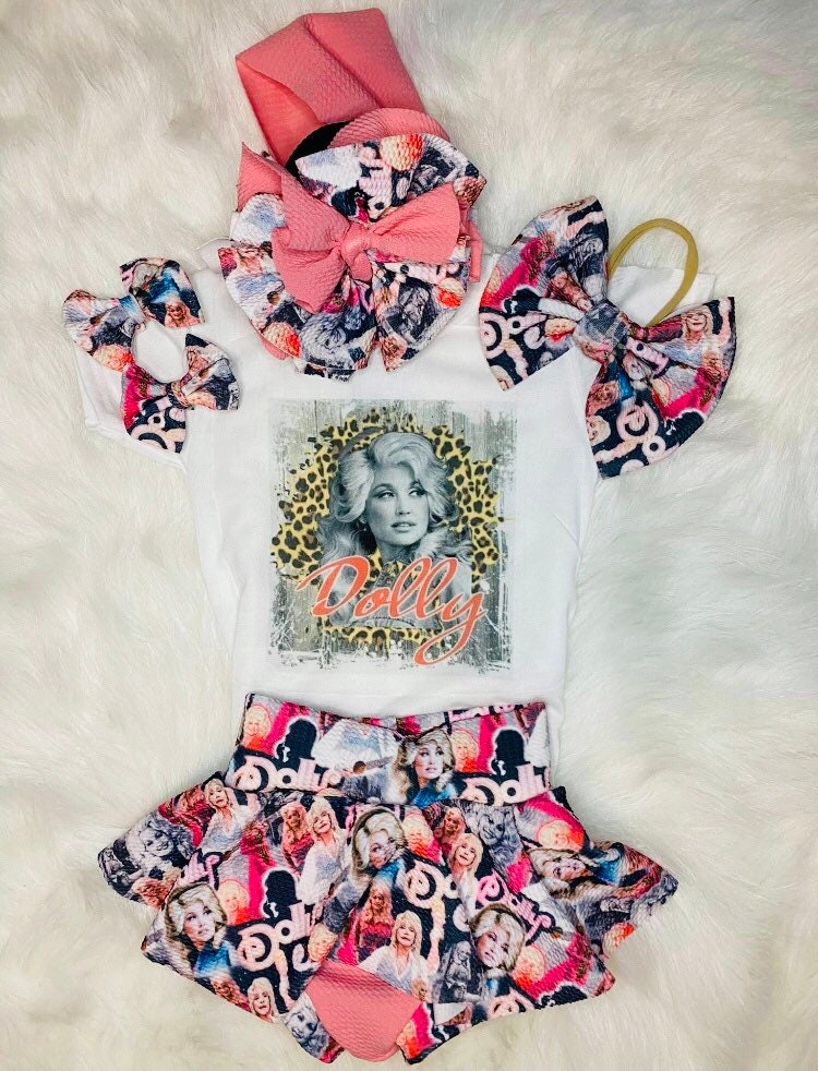 Country singer baby outfit/western baby outfit/doll baby outfit/count…