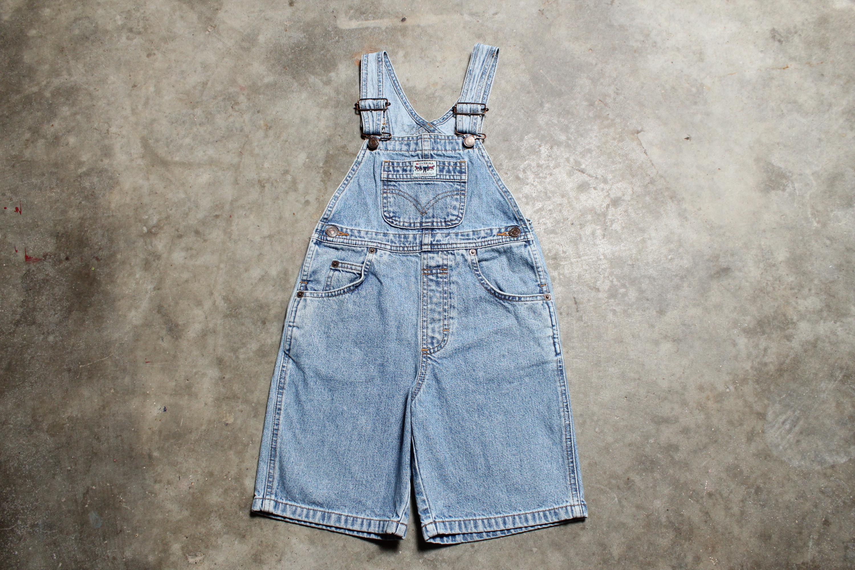 90’s vintage Levi's denim coverall Levi's Original Overall Bottom End 36133-0007 - Free