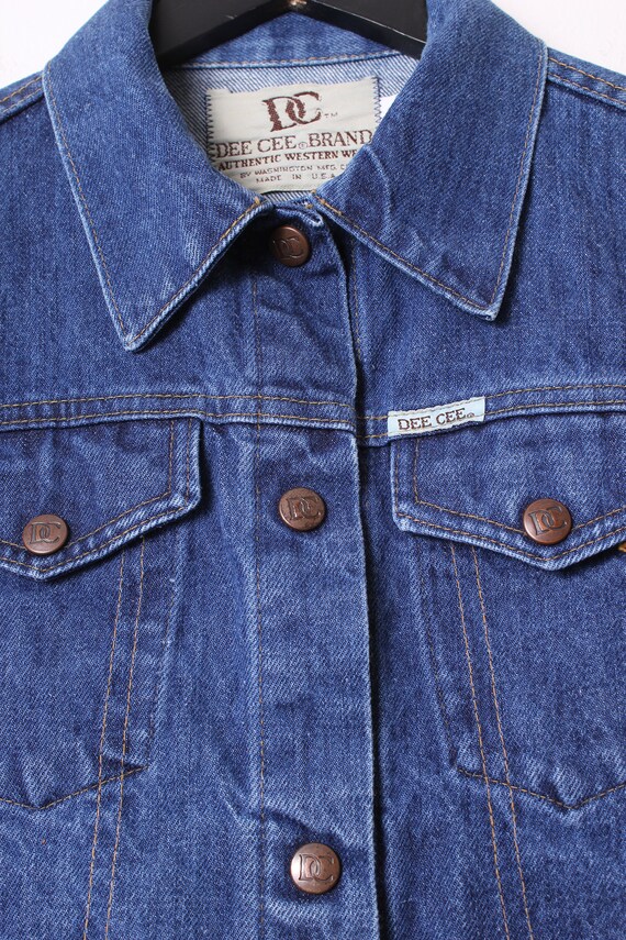 Vintage 90s USA Made Dee Cee Western Wear Jean Jacket - Size Vintage 90s USA Made Dee Cee Western Wear Jean Jacket - Size