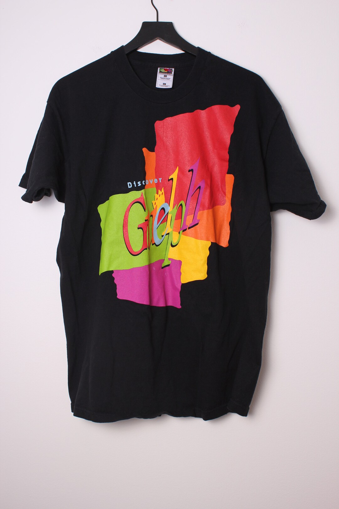 Vintage Discover Guelph Tshirt Ontario Canada Made in Etsy