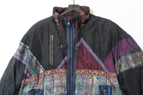 Vintage 1980s Elco Oversized Down Puffer Coat - L… - image 2