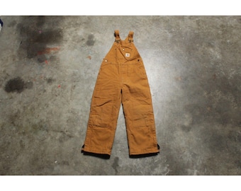 Carhartt Quiltfodrade Canvasoveraller - Barnstorlek 7