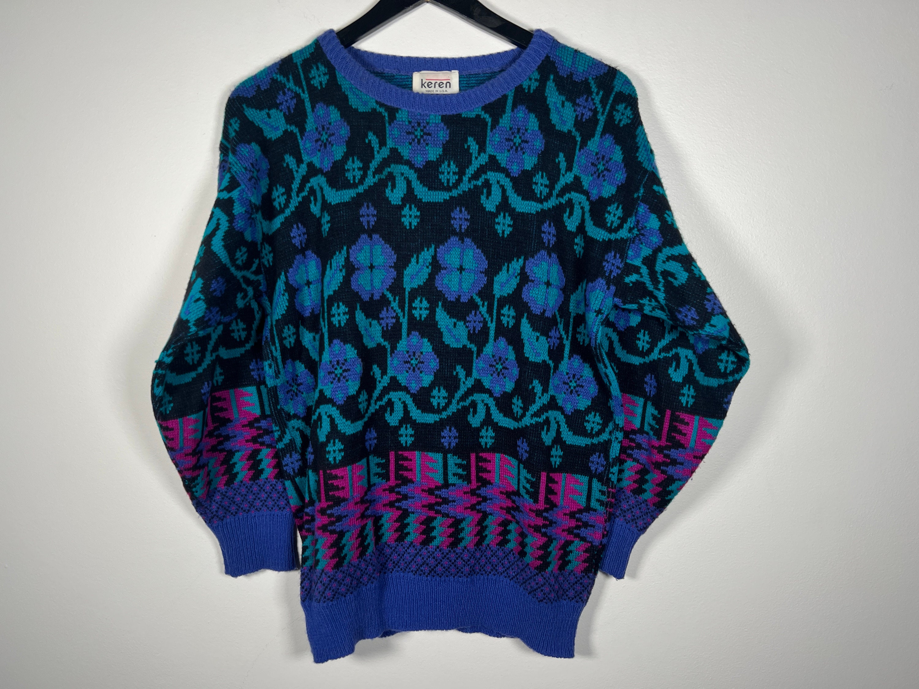 トップス [Archive] 80s Dark Blue Ds Knit Archive] 80s Dark Blue Drivers Knit