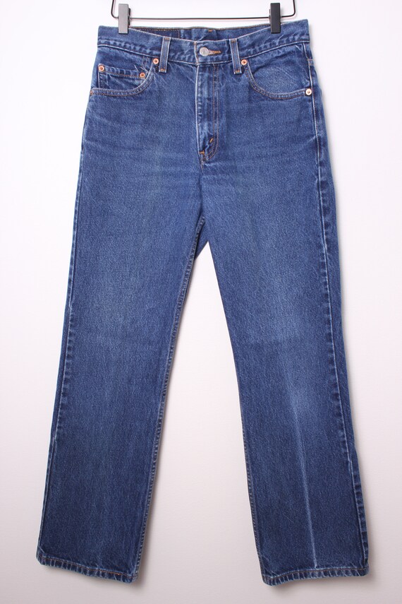 Vintage 2001 Levis 517 Boot Cut Dark Wash Jeans - Mexico