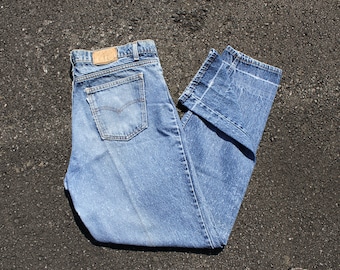 Vtg 90s Levi's Silver Tab Baggy Denim Jorts / Size 36 - Etsy