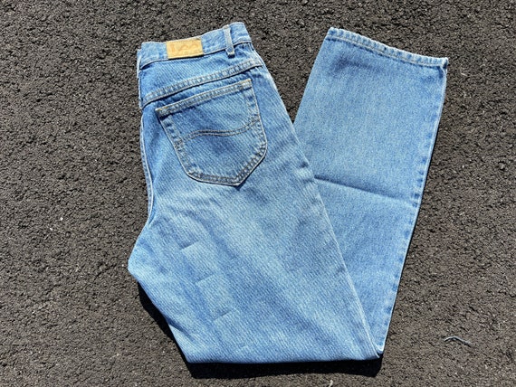 Rare Vintage 90s USA Union-Made Lee Asymmetrical Butt… - Gem