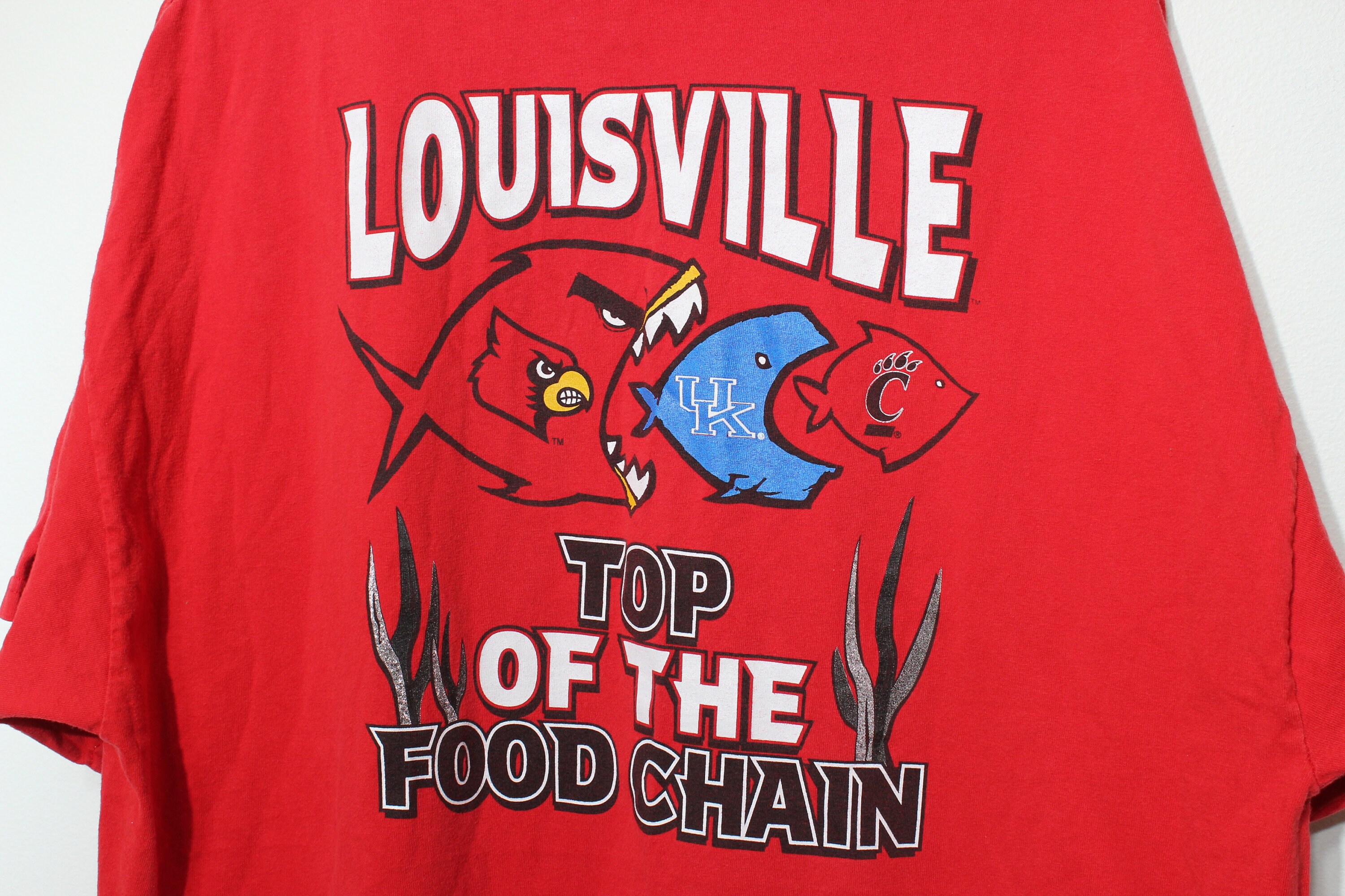 unclesamretro Vintage Y2K University of Louisville Cardinals Alumni Shirt - 2XL