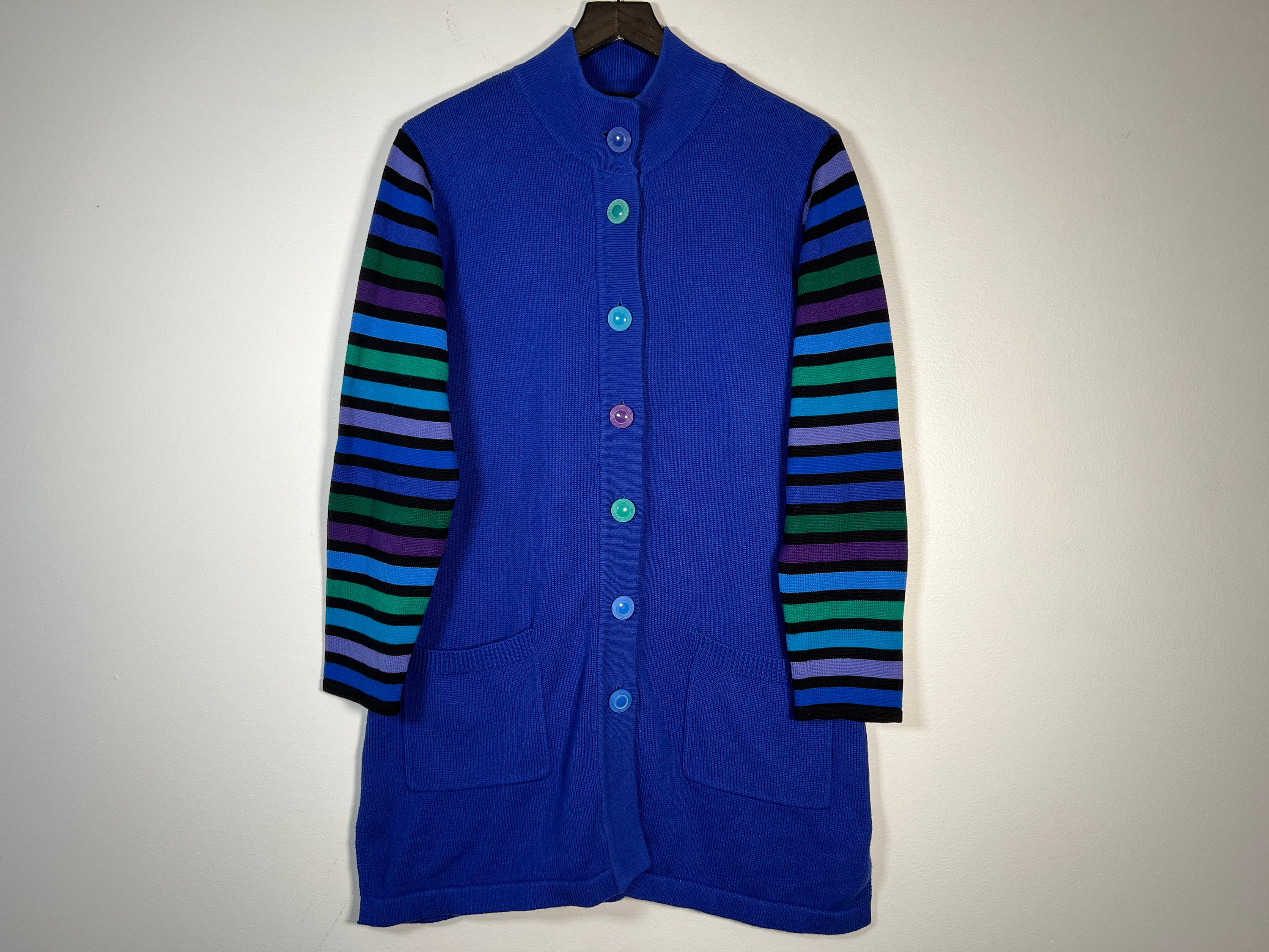 Striped Arm Sweater - Etsy