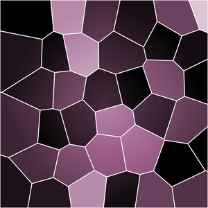 Stained Glass Digital Paper Purple Mosaic Design Printable Resizable Instant Download