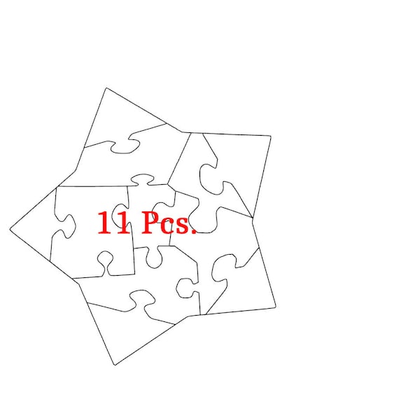 Scroll Saw Star Pattern Etsy