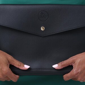 Bronx Clutch – Sleek and Minimalist Vegan Leather Clutch | Perfect for Corporate or Personal Gifting