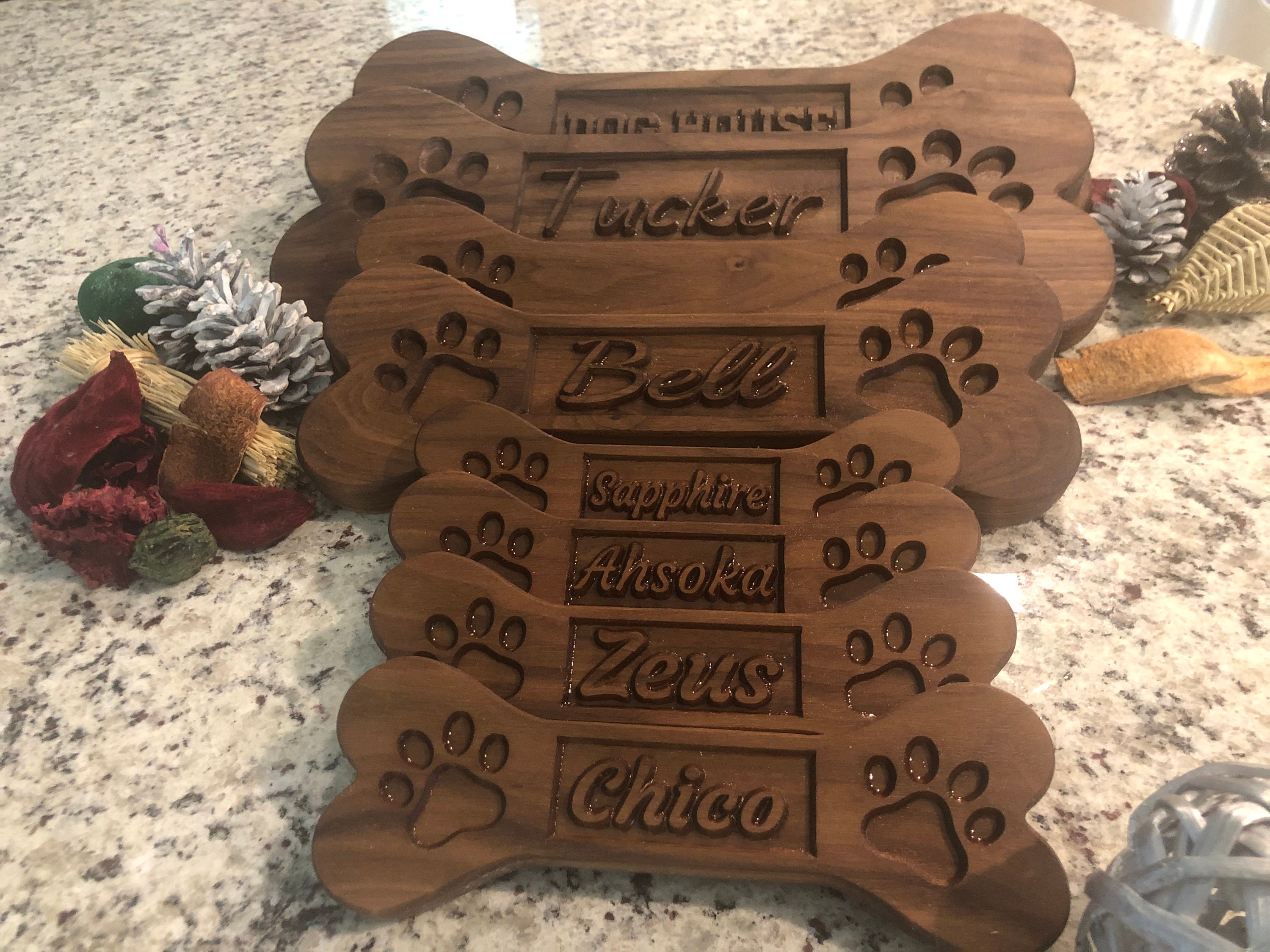 Dog Crate Name Plate Cage Accessory Dog Kennel Name Plate Etsy