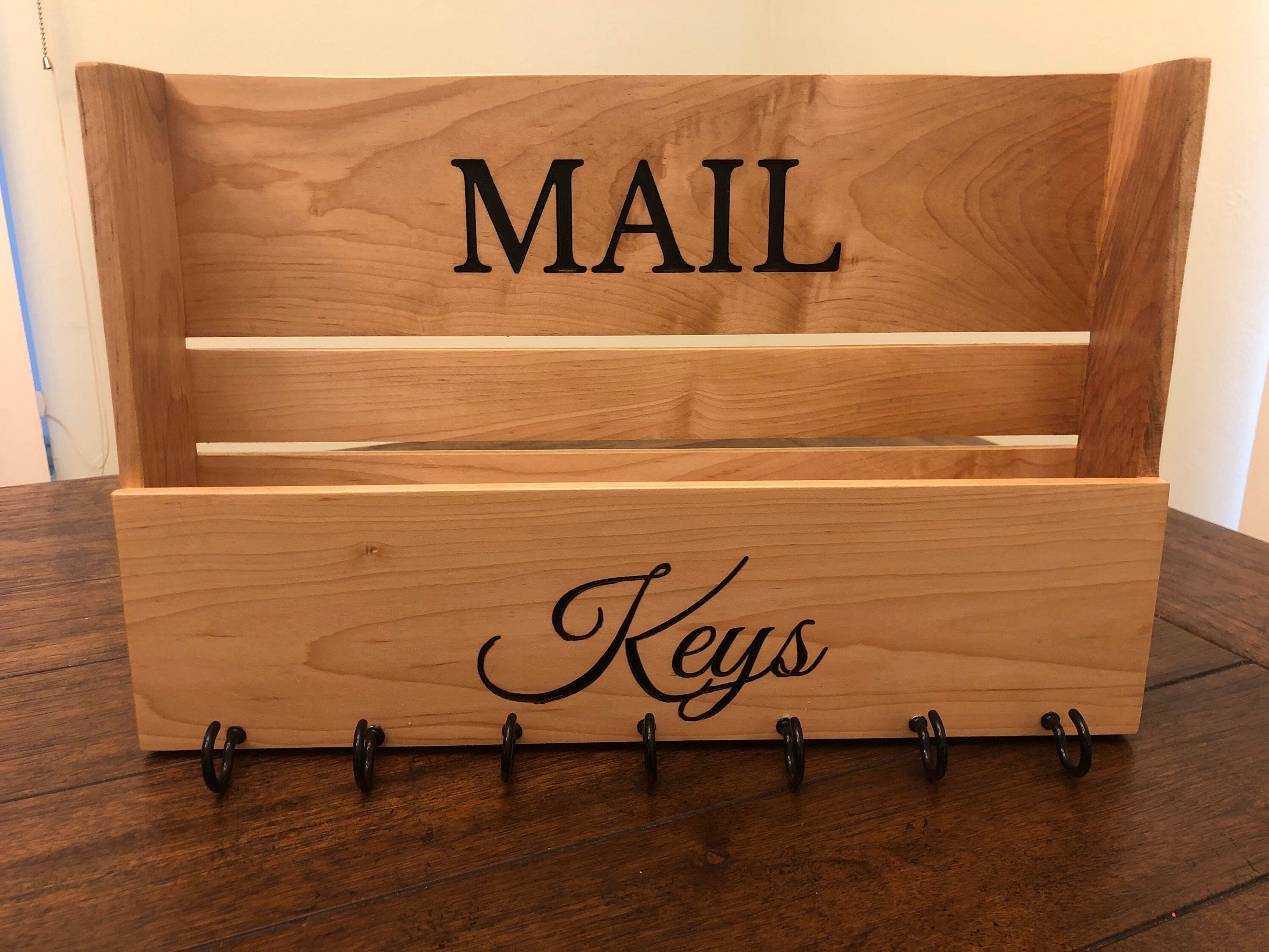 Mailbox Key Ring Holder Key Holder Indoor Mailbox Mailbox Etsy