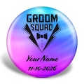 Groomsman Custom Disc Golf Disc  | Collectible Gift | Functional Art | Disc Golf Dyes | Wedding Best Man