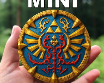 The Shield 2.0 Disc Golf Mini Marker, PDGA Legal, Full Color, Fade and Scratch Resistant