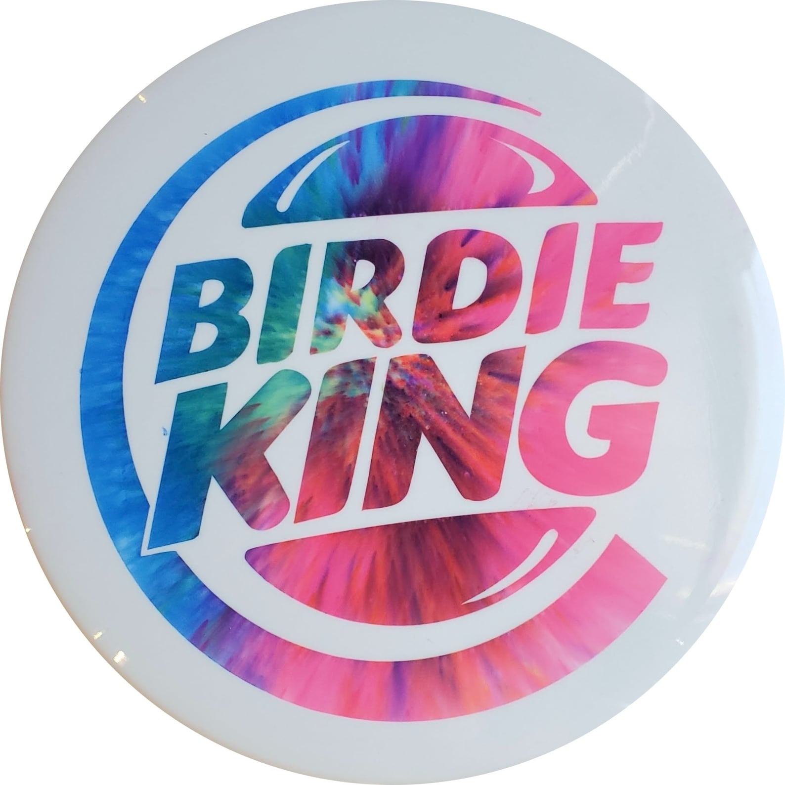 Birdie King Disc Golf Disc Dye Collectible Gift Functional Etsy