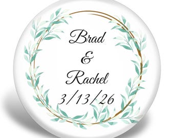 Personalized Wedding Disc Golf Disc  | Collectible Gift | Functional Art | Disc Golf Dyes | Groomsman Best Man