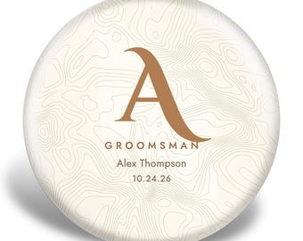 Groomsman Disc Golf Disc  | Collectible Gift | Functional Art | Disc Golf Dyes | Wedding Best Man