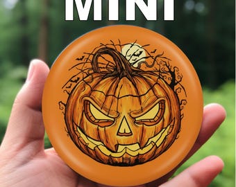The Putt-kin Disc Golf Mini Marker, PDGA Legal, Full Color Premium, Fade and Scratch Resistant
