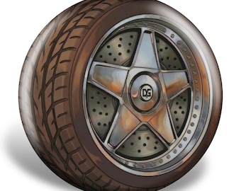 The Wheelie Disc Golf Disc