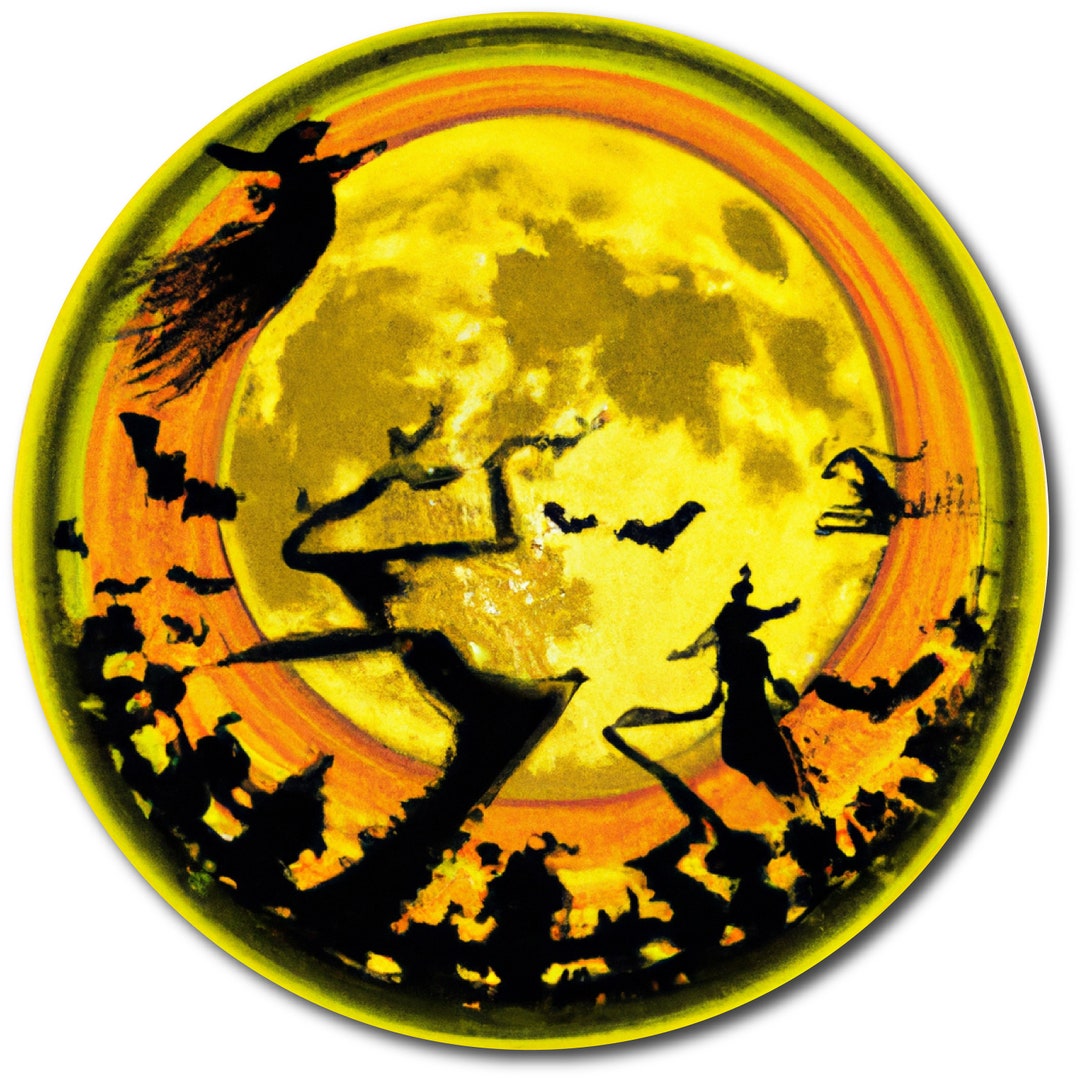 Halloween Disc Golf Disc Collectible Gift Functional Art Etsy
